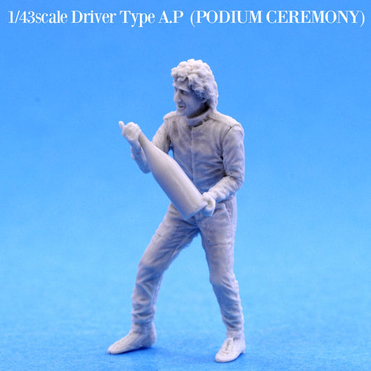 [Back-order] Model Factory HIRO R043-0006 1:43 DIVE NINE Figure Series Driver Type A.P PODIUM CEREMONY MFH