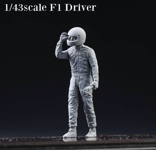 [Back-order] Model Factory HIRO R043-0008 1:43 DIVE NINE Figure Series F1 Driver with Helmet MFH