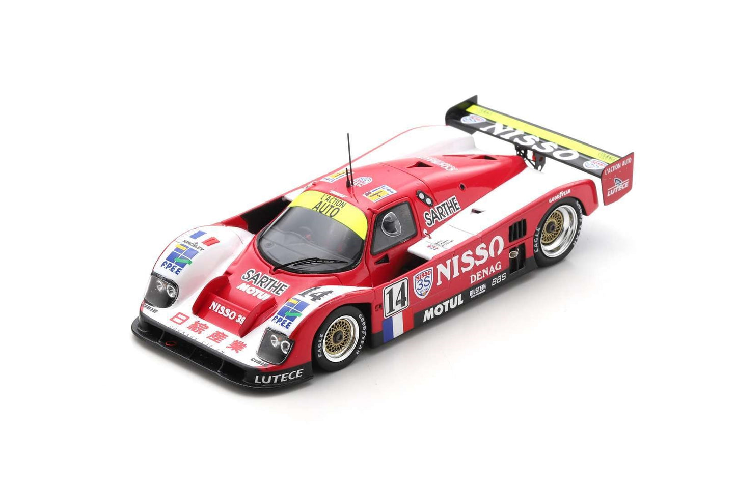 S3662 SPARK 1:43 Courage C30LM #14 24h Le Mans 24 1993