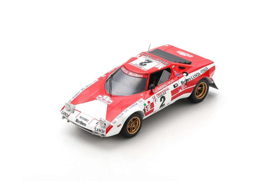 S9074 SPARK 1:43 Lancia Stratos HF #2 Winner Tour de Corse Rallye de France 1974