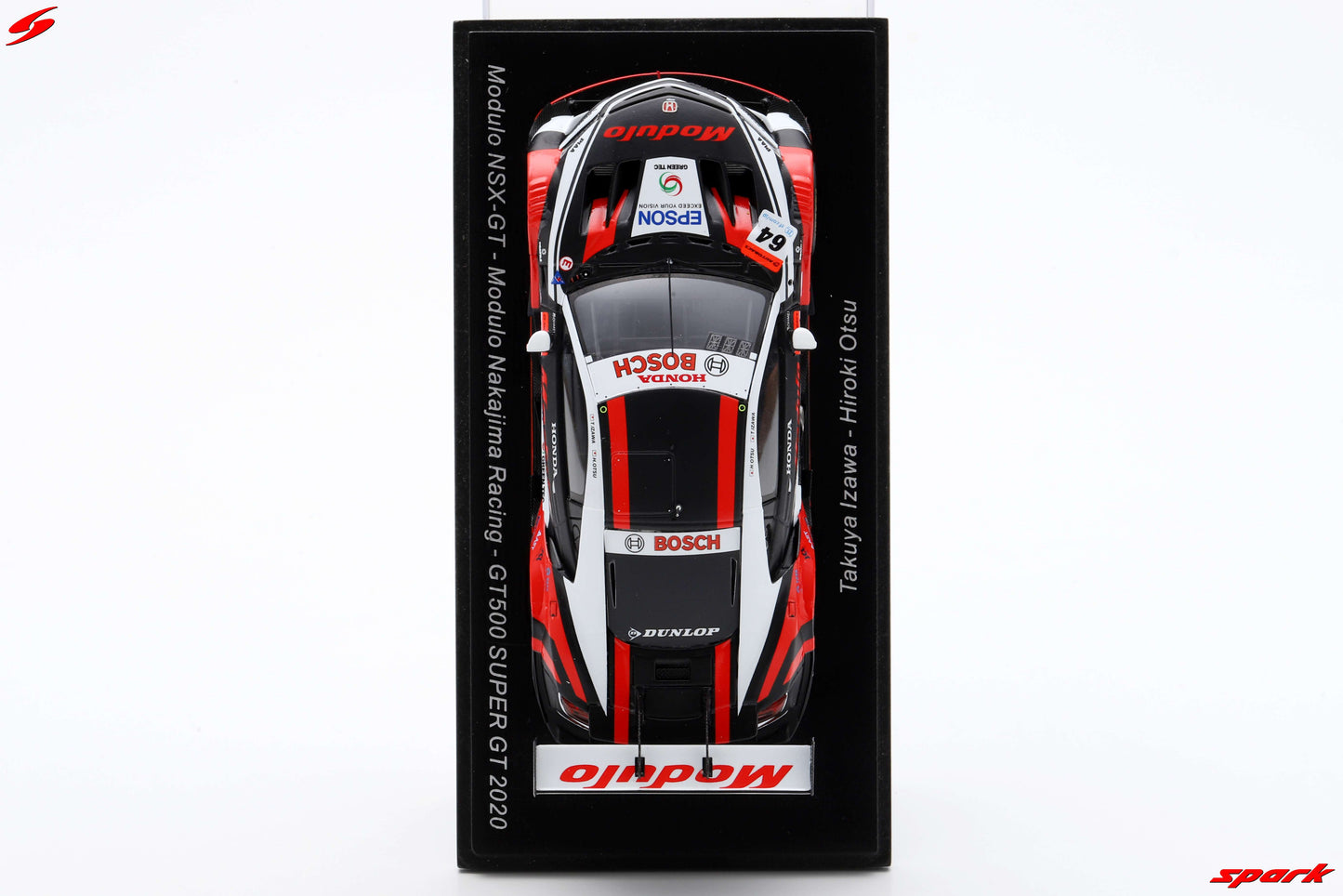 SGT117 Spark 1:43 Modulo NSX-GT #64 Modulo Nakajima Racing GT500 SUPER GT 2020