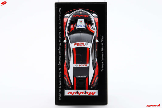 SGT117 Spark 1:43 Modulo NSX-GT #64 Modulo Nakajima Racing GT500 SUPER GT 2020