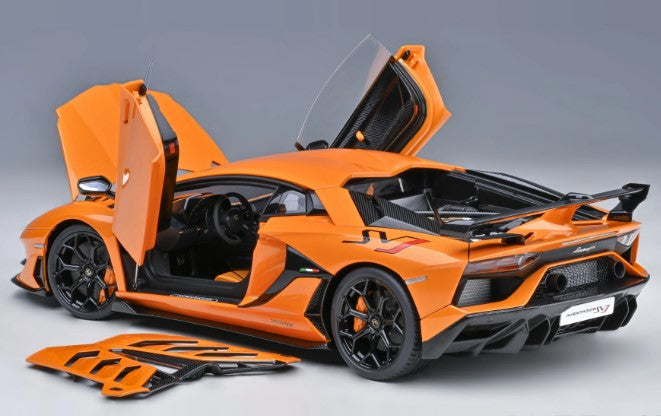 79218 AUTOart 1:18 Lamborghini Aventador SVJ Pearl Orange model car