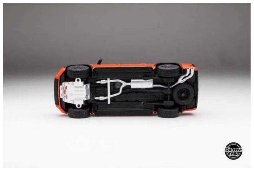 DTG0024-SO GCD Gaincorp Products 1:64 Toyota Tundra TRD PRO Solar Octane DiecastTalk Special Order