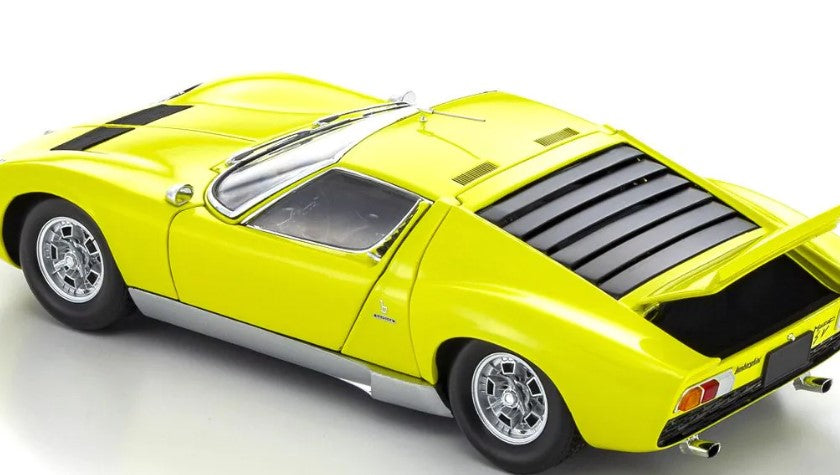 KS08317Y KYOSHO 1:18 Lamborghini Miura P400SV Yellow / Silver