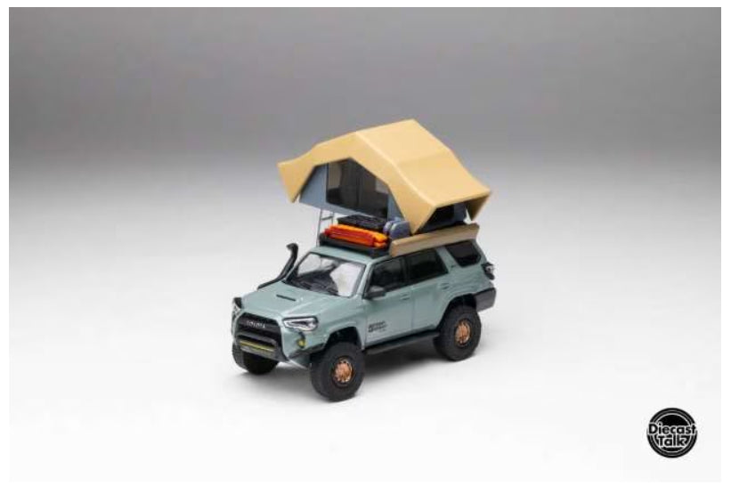 DTG0015-FR GCD Gaincorp Products 1:64 Toyota 4Runner TRD PRO Overland Lunar Rock Ltd 1008 pcs Diecasttalk custom order