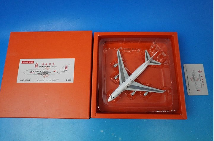 1:400 B747-400BCF modified cargo type Dragon Air Cargo B-KAF EW4744010 JC Wings airplane model