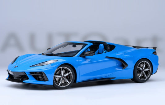 71281 AUTOart 1:18 Chevrolet Corvette (C8) Stingray Z51 Blue