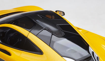 76067 AUTOart 1:18 McLaren P1 Metallic Yellow / Black & Yellow Seat