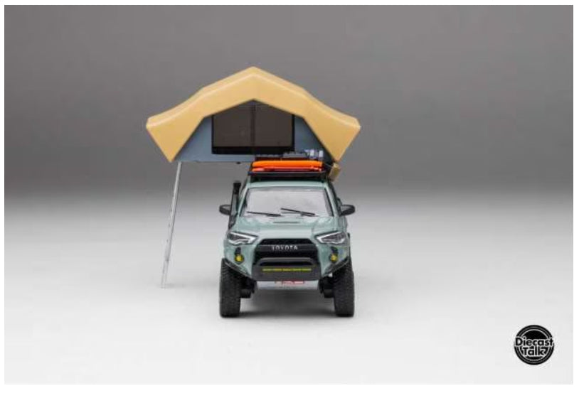 DTG0015-FR GCD Gaincorp Products 1:64 Toyota 4Runner TRD PRO Overland Lunar Rock Ltd 1008 pcs Diecasttalk custom order