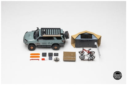 DTG0015-FR GCD Gaincorp Products 1:64 Toyota 4Runner TRD PRO Overland Lunar Rock Ltd 1008 pcs Diecasttalk custom order