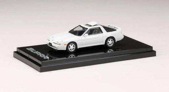 [ Back-order ] Hobby Japan HJ642026LW 1:64 Toyota SUPRA (A70) 2.5GT TWIN TURBO LIMITED with Outer Sliding Sunroof Parts Super White IV