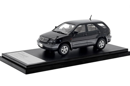 [ Back-order ] Hi-Story HS449BK 1:43 Toyota HARRIER 3.0 FOUR G Package (1997) Black Resin