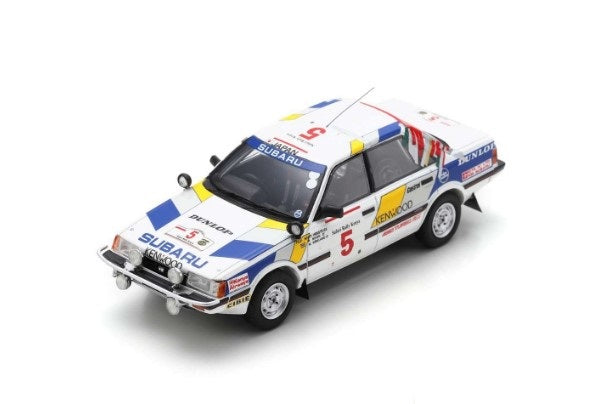 S5432 SPARK 1:43 Subaru Leone 4WD RX Turbo #5 Rally Safari 1986 M.Kirkland - R.Nixon