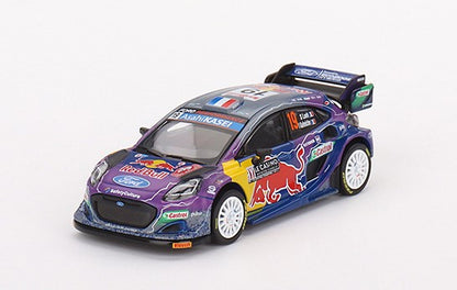 MGT00533-L TSM MINI-GT 1:64 Ford Puma Rally1 Monte Carlo Rally 2022 Winner #19 M-Sport Ford WRT LHD