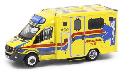 [ Back-order ] TINY ATC65078 1:76 Tiny City Mercedes Benz Sprinter FL HKFSD Ambulance (A429) Diecast