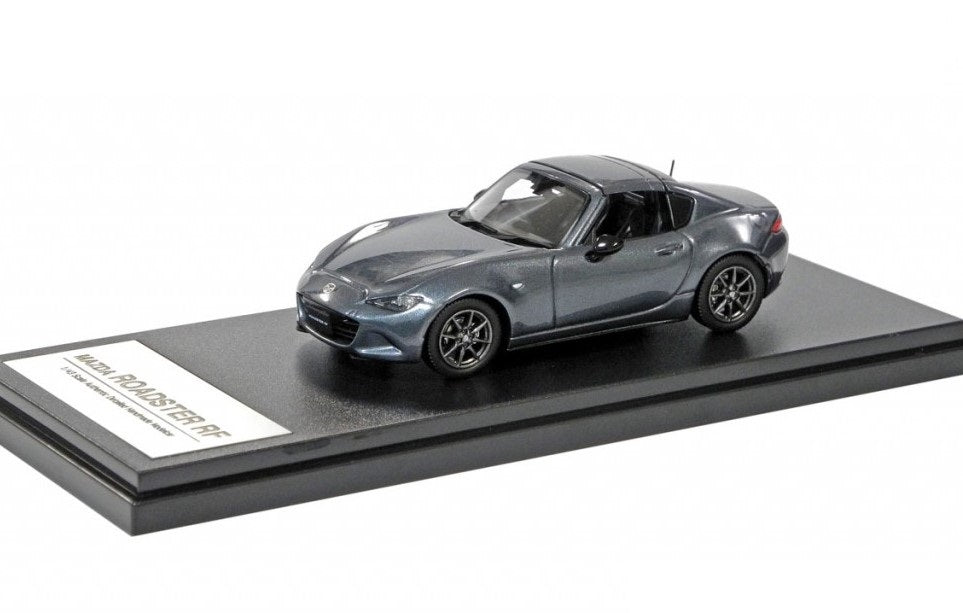 [ Back-order ] Hi-Story HS255PG 1:43 MAZDA ROADSTER RF RS (2020) Polymetal Gray Metallic Diecast