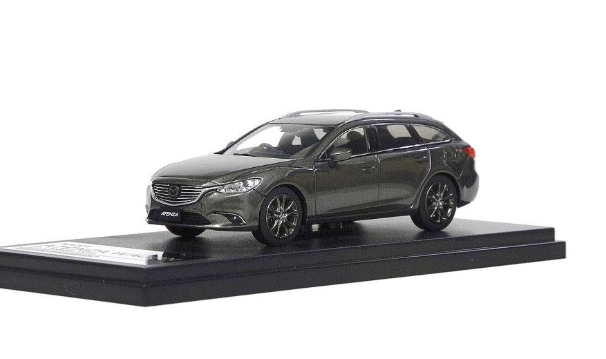 [ Back-order ] Hi-Story HS138TI 1:43 MAZDA ATENZA WAGON (2016) Titanium Flash Mica Diecast