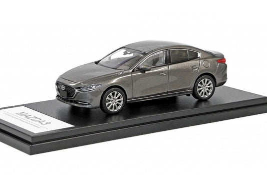 [ Back-order ] Hi-Story HS259TI 1:43 MAZDA3 SEDAN (2019) Titanium Flash Mica Diecast