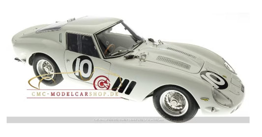 M-251 CMC 1:18 Ferrari 250 GTO, RHD, Chassis #3729 2nd place Tourist Trophy 1962, Graham Hill, #10