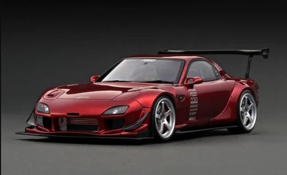 [ Back-order ] ignition model IG2961 1:18 FEED Afflux GT3 (FD3S) Red Metallic