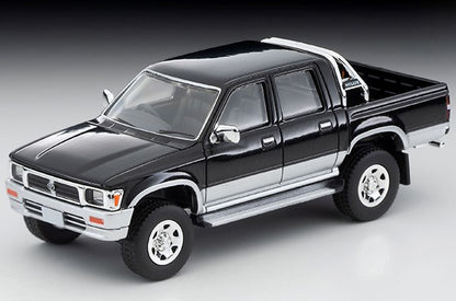 LV-N255c TOMYTEC Tomica LV NEO 1:64 Toyota Hilux 4WD Pickup Double Cab SSR-X with optional equipment Black/Silver