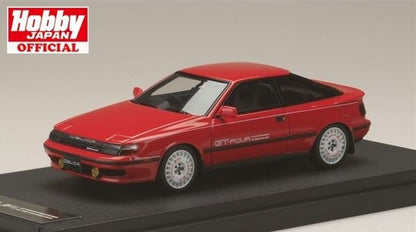 [ Back-order ] MARK43 PM4337ASR 1:43 Toyota Celica GT-Four (ST165) 1986 Sports Wheel Super Red II