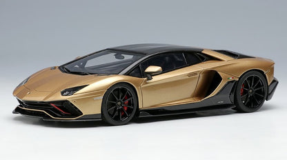 [ Back-order ] Make Up EIDOLON EM634C 1:43 Lamborghini Aventador LP780-4 Ultime 2021 (Diansus wheel) Oro Elios