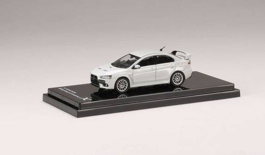 [ Back-order ] Hobby Japan HJ641053AWP 1:64 Mitsubishi LANCER EVOLUTION 10 White Pearl