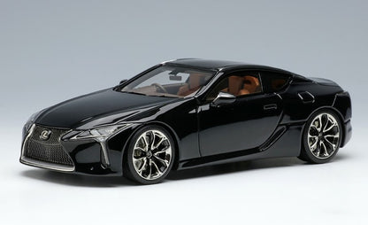 [ Back-order ] Make Up EIDOLON EM561C 1:43 Lexus LC500 Patina Elegance 2019 Graphite Black Glass Flake