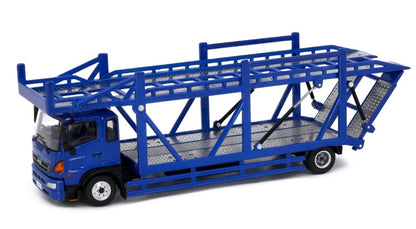 [ Back-order ] TINY ATC66030-D 1:64 Tiny City Hino 500 (Hino Ranger) Car Carrier Blue Diecast