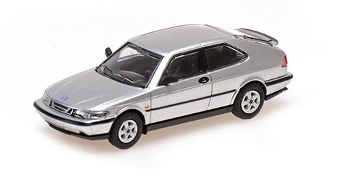 [ Back-order ] MINICHAMPS 870170122 1:87 Saab 900 Turbo 16S Coupe 1987 Silver M model car