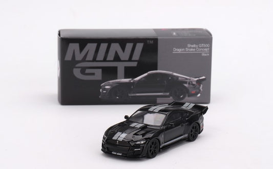 MGT00575-L TSM MINI-GT 1:64 Shelby GT500 Dragon Snake Concept Black LHD