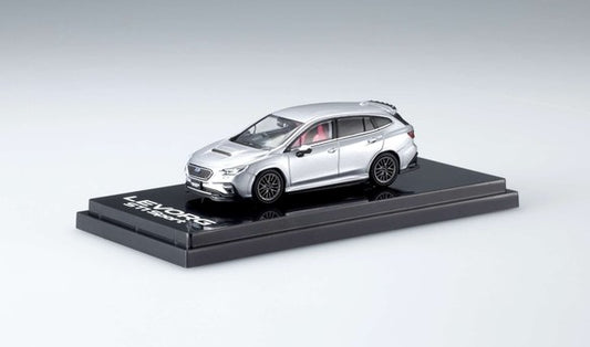 [ Back-order ] Hobby Japan HJ641044PS 1:64 Subaru Levorg (VN-5) STI Sport STI Performance Ice Silver Metallic