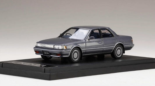 [ Back-order ] MARK43 PM4393GGM 1:43 Toyota CRESTA 3.0 Super Lucent G 1991 Bluish Gray Metallic