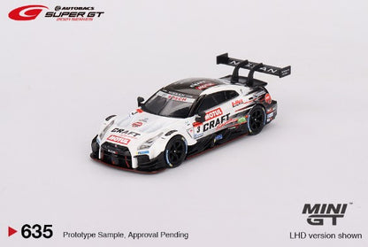 MGT00635-L TSM MINI-GT 1:64 Nissan GT-R Nismo GT500 SUPER GT Series 2021 #3 NDDP Racing with B-Max LHD Blister spec