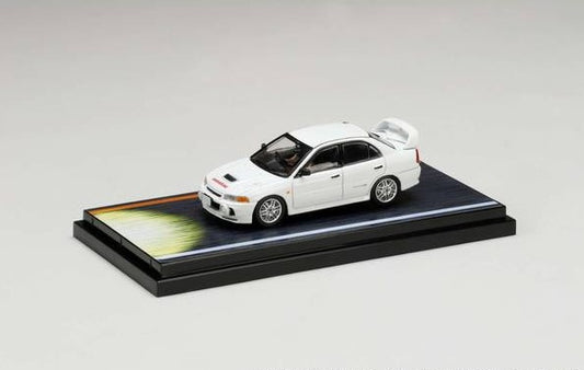 [ Back-order ] Hobby Japan HJ642011D 1:64 Mitsubishi Lancer RS Evolution IV / Initial D VS Takumi Fujiwara with Seiji Iwashiro driver figure