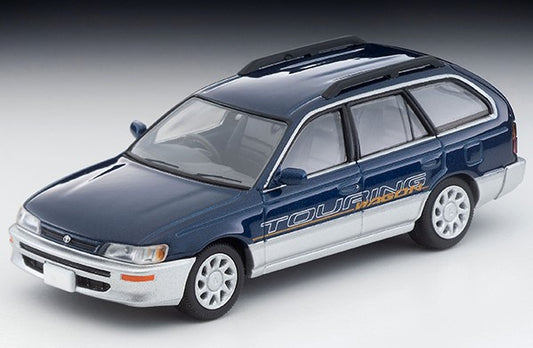 LV-N287a TOMYTEC Tomica LV NEO 1:64 Toyota Corolla Wagon L Touring with optional equipment Blue/Silver