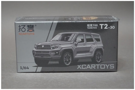 T2-30 拓意 XCARTOYS 1:64 Tank 700 Ayres Gray