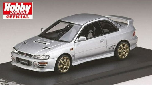 [ Back-order ] MARK43 PM4357SS 1:43 Subaru Impreza WRX type R Sti Version 1997 (GC8) Sports Wheel Light Silver Metallic