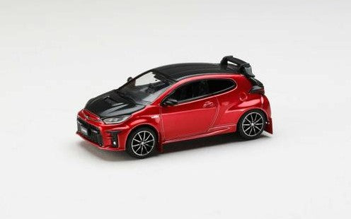 [ Back-order ] Hobby Japan HJ643024RR 1:64 Toyota GRMN YARIS RALLY Package with GR Parts Emotional Red II