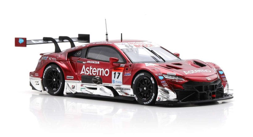 SGT026 SPARK 1:43 Astemo NSX-GT #17 Astemo REAL RACING GT500 SUPER GT 2022 Koudai Tsukakoshi - Nobuharu Matsushita