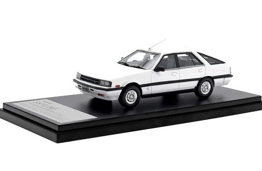 [ Back-order ] Hi-Story HS438WH 1:43 NISSAN SKYLINE HATCHBACK 2000 TURBO GT-E EX (1984) White Resin