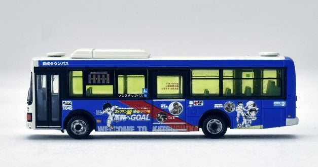 [ Back-order ] TOMYTEC 317272 The Bus Collection Bus Colle Keisei Town Bus Captain Tsubasa Wrapping Bus Diorama Supplies