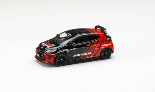 [ Back-order ] Hobby Japan HJ643024CAV 1:64 Toyota GRMN YARIS Circuit Package YOKOHAMA ADVAN Color