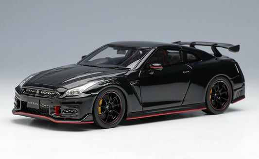 [ Back-order ] Make Up EIDOLON EM709D 1:43 Nissan GT-R NISMO Special edition 2024 Meteor Flake Black Pearl