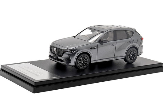 [ Back-order ] Hi-Story HS415MG 1:43 MAZDA CX-60 XD-HYBRID Premium Sports (2022) Machine Gray Premium Metallic Diecast