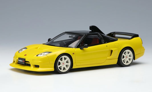 [ Back-order ] Make Up EIDOLON EM391F 1:43 Honda NSX-R GT (NA2) 2005 New Indy Yellow Pearl