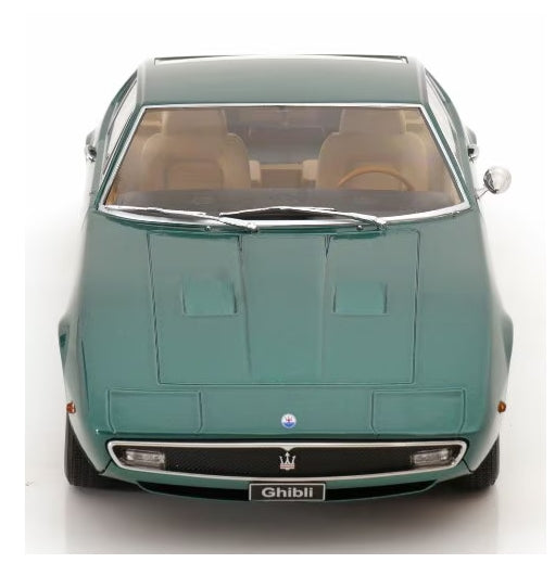 KKDC181272 KK scale 1:18 Maserati Ghibli Coupe 1969 Green Metallic