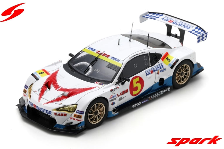 SGT067 Spark 1:43 MACH Syaken Air Buster MC86 Mach-Go #5 TEAM MACH GT300 SUPER GT 2023 - Yusuke Tomibayashi - Takamitsu Matsui